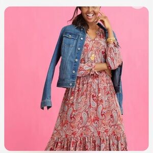 Talbots Paisley Dress PS